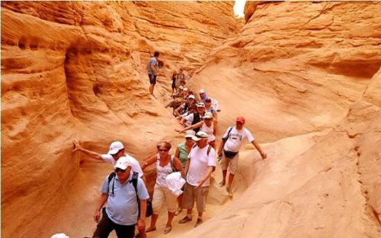 Colored Canyon in Nuweiba from Dahab