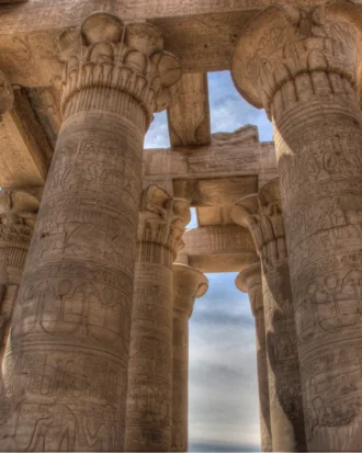 Kalabsha temple, The High Dam & Unfinished Obelisk from Aswan 2 Kalabsha temple, The High Dam & Unfinished Obelisk from Aswan