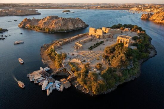 Philae Temple Aswan High Dam and Unfinished Obelisk from Aswan 1 Philae Temple from Aswan