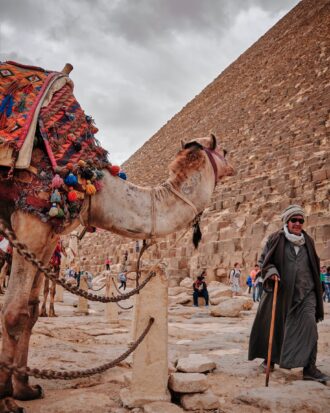 Giza Pyramids from Alexandria