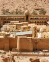 Sinai Mountain and St. Catherine monastery From Dahab