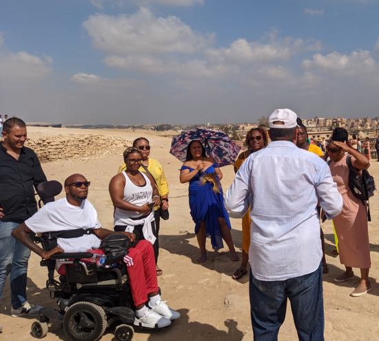Wheelchair-Friendly Giza Pyramids Excursion from Alexandria Port Wheelchair-Friendly Giza Pyramids Excursion from Alexandria Port