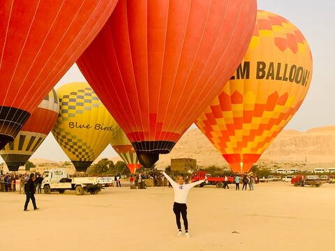 Hot Air Balloon Ride in Luxor