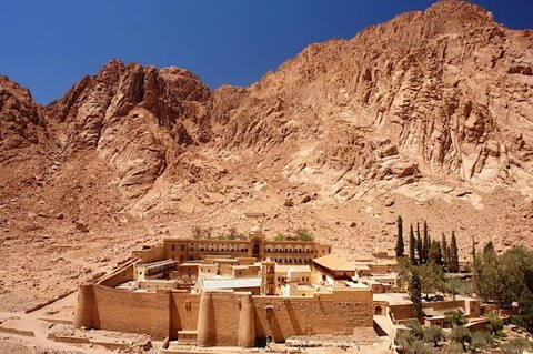 St. Catherine monastery From Dahab