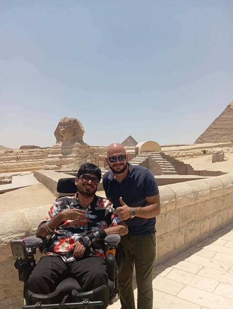 Cairo Hotel to Giza Pyramids & GEM — Wheelchair Accessible Day Tour 2 Cairo Hotel to Giza Pyramids & GEM — Wheelchair Accessible Day Tour